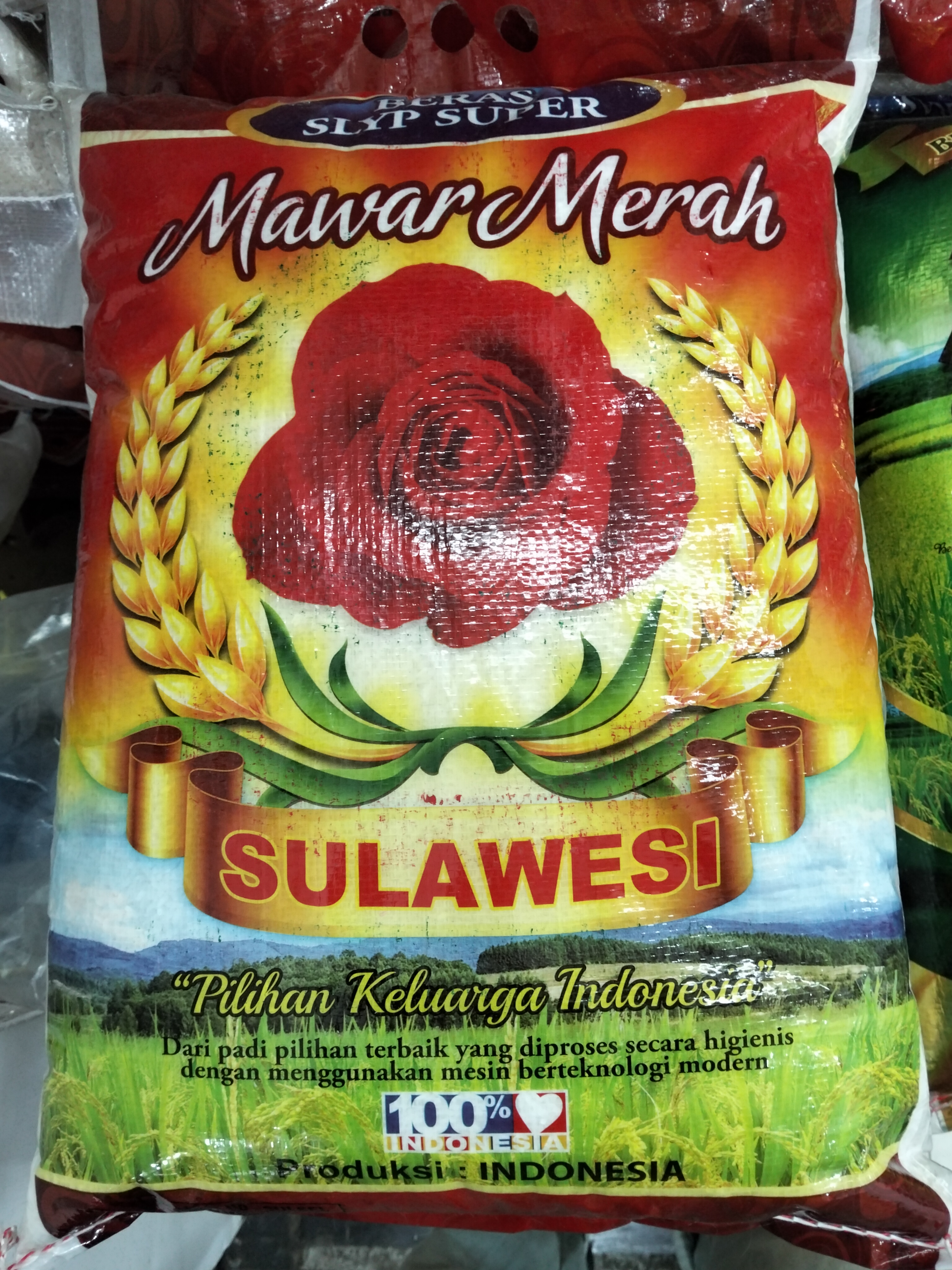 Beras Mawar Sulawesi